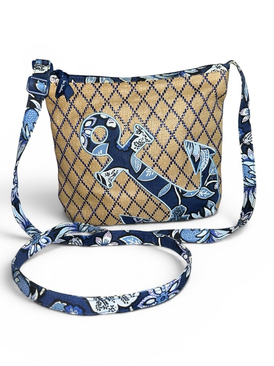Vera Bradley Handbags - Vera Bradley Tropics Tapestry Anchor Woven Crossbody Bag